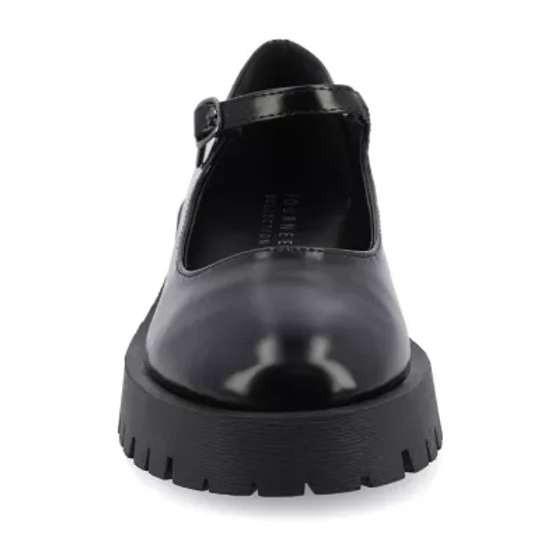 Journee Collection Kamie Womens Round Closed Toe Mary Jane Shoes