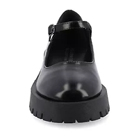 Journee Collection Kamie Womens Round Closed Toe Mary Jane Shoes