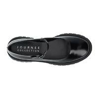 Journee Collection Kamie Womens Round Closed Toe Mary Jane Shoes