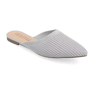 Journee Collection Aniee Womens Pointed Closed Toe Mules