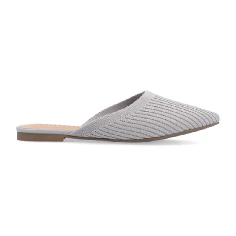 Journee Collection Aniee Womens Pointed Closed Toe Mules