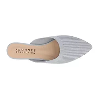 Journee Collection Aniee Womens Pointed Closed Toe Mules