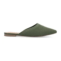 Journee Collection Aniee Womens Pointed Closed Toe Mules