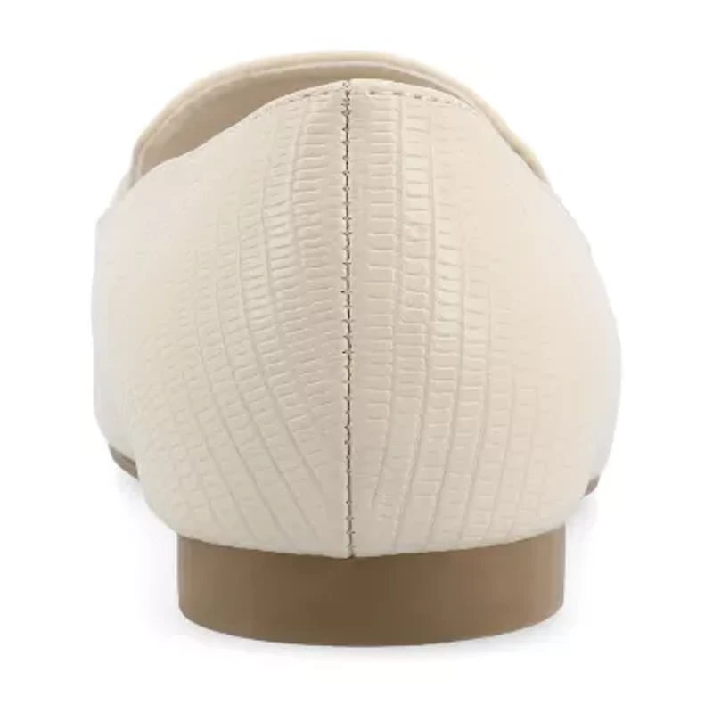 Journee Collection Wrenn Womens Moc Closed Toe Loafers