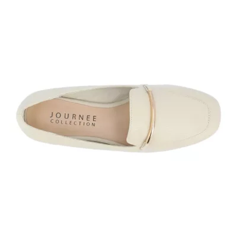 Journee Collection Wrenn Womens Moc Closed Toe Loafers