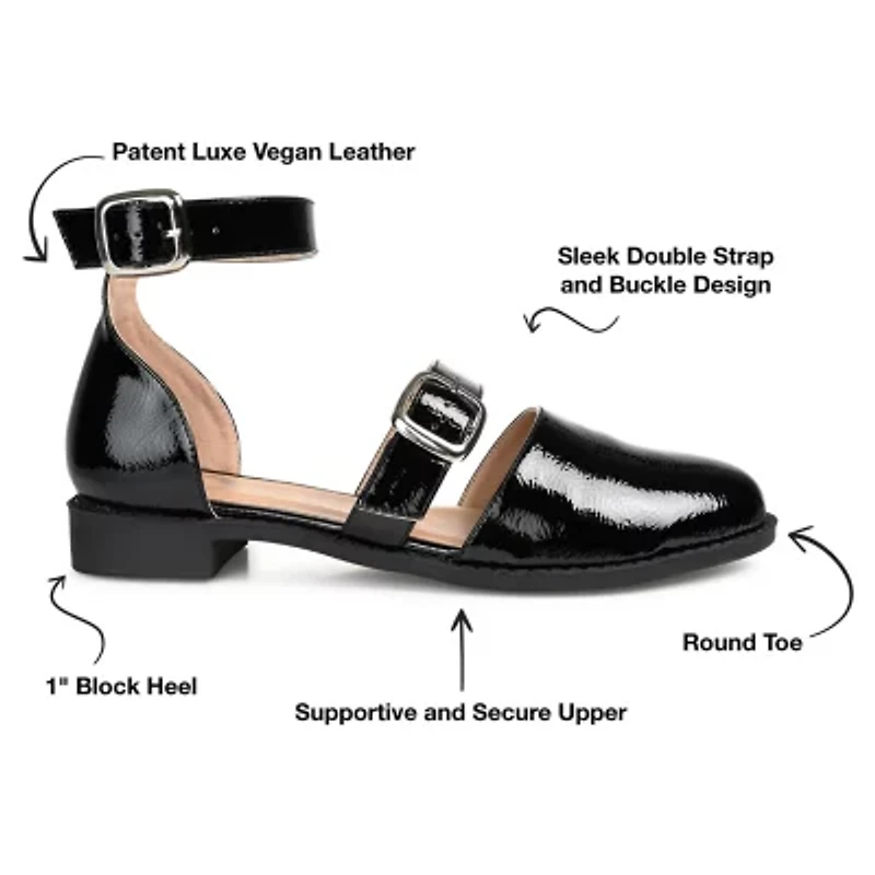 Journee Collection Constance Womens Round Mary Jane Shoes