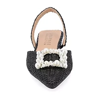 Journee Collection Hannae Womens Pointed Ballet Flats