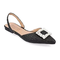 Journee Collection Hannae Womens Pointed Ballet Flats