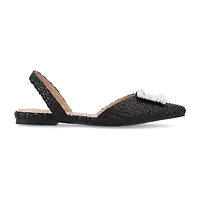 Journee Collection Hannae Womens Pointed Ballet Flats