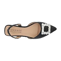 Journee Collection Hannae Womens Pointed Ballet Flats