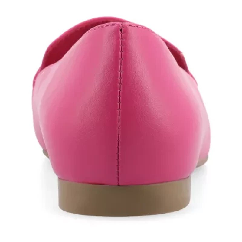 Journee Collection Wrenn Womens Moc Closed Toe Loafers