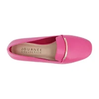 Journee Collection Wrenn Womens Moc Closed Toe Loafers