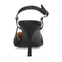 Journee Collection Knightly Womens Pointed Closed Toe Stiletto Heel Pumps