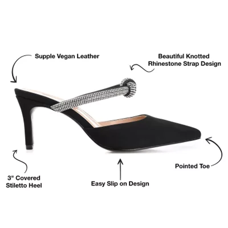 Journee Collection Lunna Womens Pointed Closed Toe Stiletto Heel Pumps