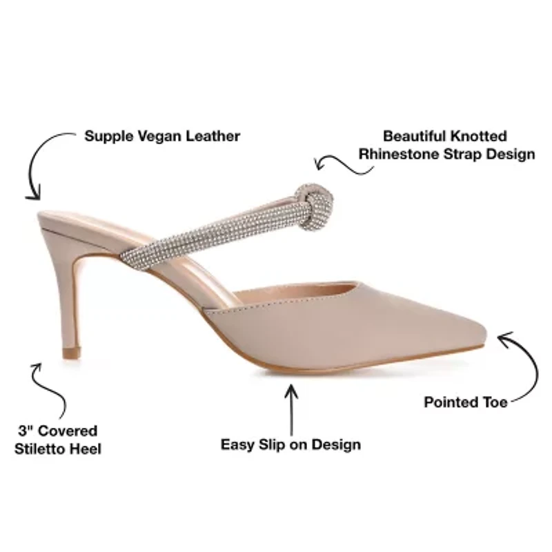 Journee Collection Lunna Womens Pointed Closed Toe Stiletto Heel Pumps