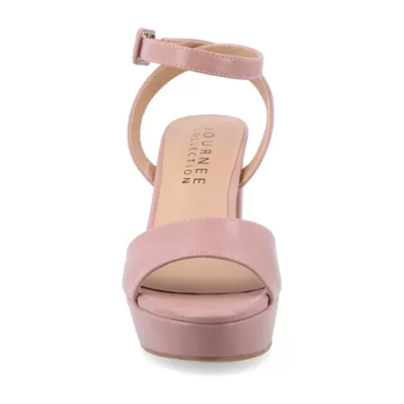 Journee Collection Womens Nairri Heeled Sandals