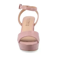 Journee Collection Womens Nairri Heeled Sandals