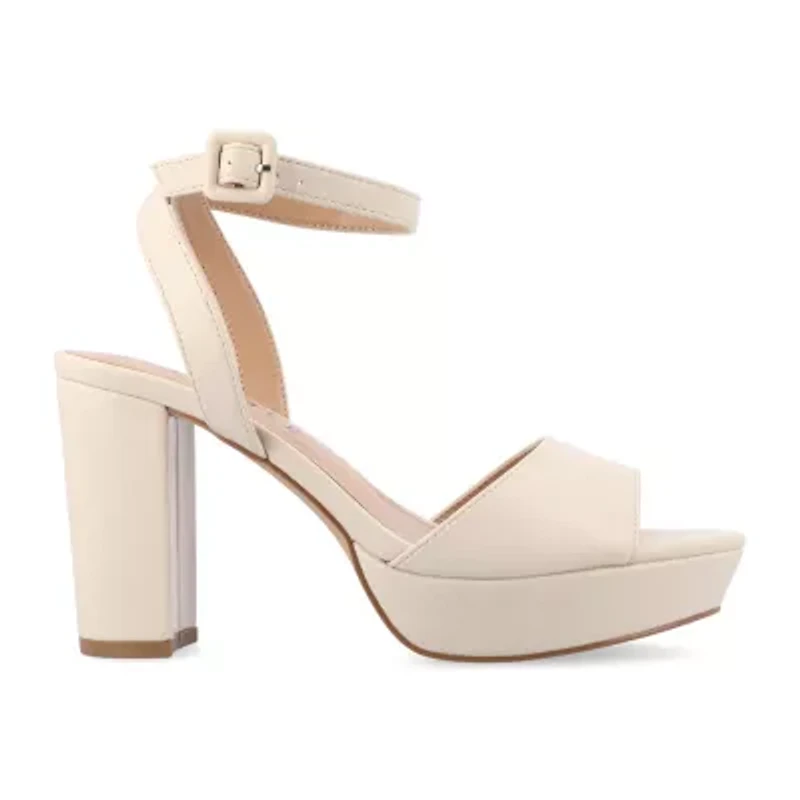 Journee Collection Womens Nairri Heeled Sandals