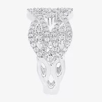 Limited Quantities! (F / Si2) Womens 1 CT. T.W. Lab Grown White Diamond 14K White Gold Band