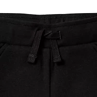 Okie Dokie Fleece Toddler & Little Boys Drawstring Waist Cuffed Regular Fit Fleece Jogger Pant