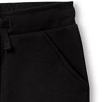 Okie Dokie Fleece Toddler & Little Boys Drawstring Waist Cuffed Regular Fit Fleece Jogger Pant