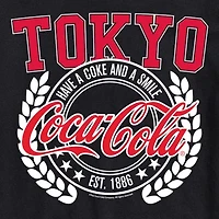 Mens Short Sleeve Coca-Cola Graphic T-Shirt