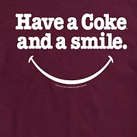 Mens Short Sleeve Coca-Cola Graphic T-Shirt