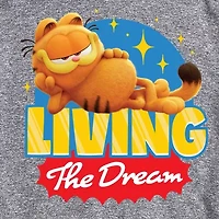 Mens Short Sleeve Garfield Graphic T-Shirt