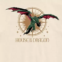 Mens Short Sleeve House of the Dragon Graphic T-Shirt