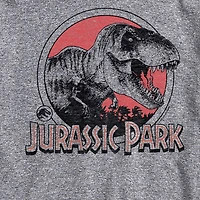 Mens Short Sleeve Jurassic Park Graphic T-Shirt