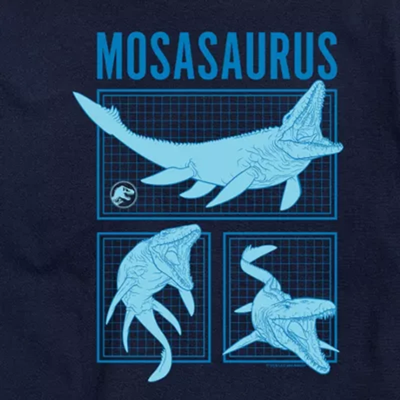 Mens Short Sleeve Jurassic World Graphic T-Shirt