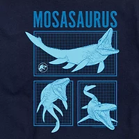 Mens Short Sleeve Jurassic World Graphic T-Shirt