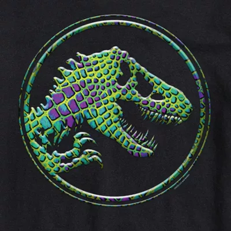 Mens Short Sleeve Jurassic World Graphic T-Shirt