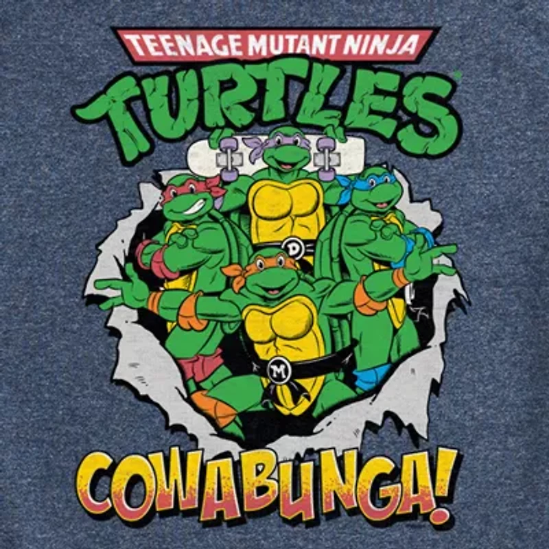 Mens Short Sleeve Teenage Mutant Ninja Turtles Graphic T-Shirt