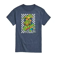 Mens Short Sleeve Teenage Mutant Ninja Turtles Graphic T-Shirt