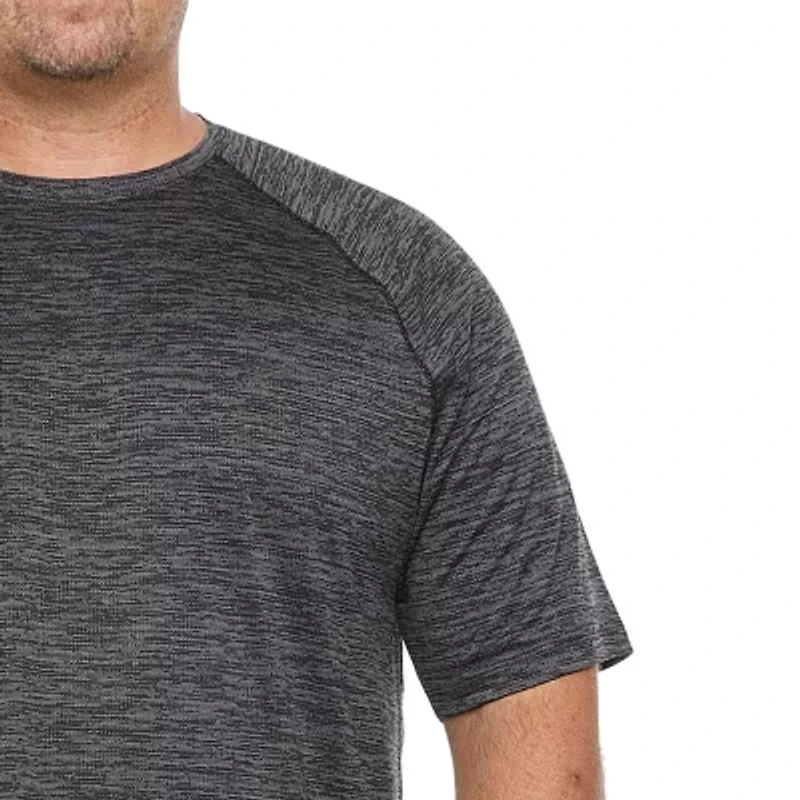 Xersion EverAir Mens Crew Neck Short Sleeve Quick Dry Active Big and Tall T-Shirt