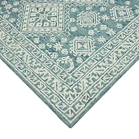 Boston 2 Geometric Hand Tufted Indoor Rectangular Accent Rug
