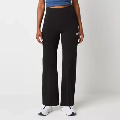 PUMA Womens Mid Rise Straight Leg Active Full Length Leggings