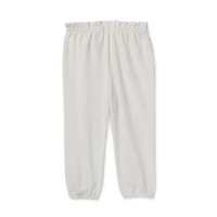 Okie Dokie Baby Girls Tapered Regular Fit French Terry Jogger Pant