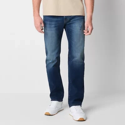 Arizona Mens Straight Leg Relaxed Fit Jean