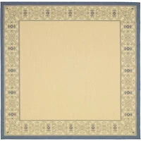 Courtyard Tribal Indoor/Outdoor Square Rugs