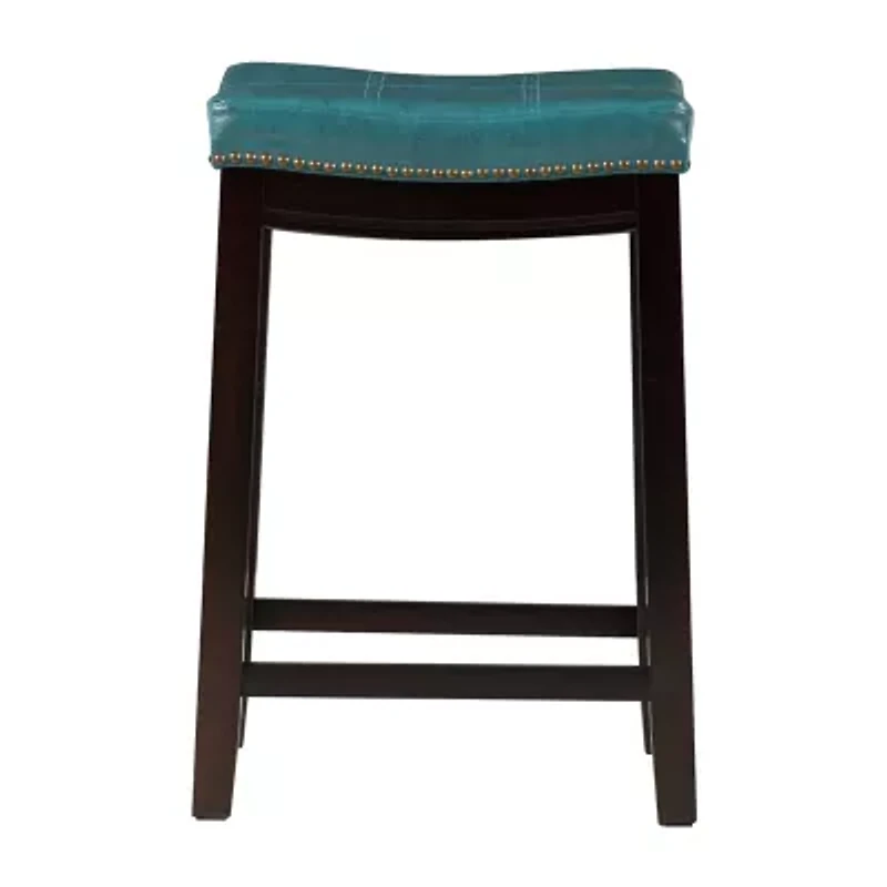 Lakeland Upholstered Backless Counter Stool
