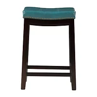Lakeland Upholstered Backless Counter Stool