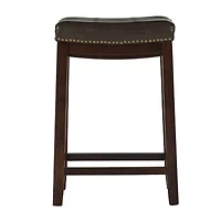 Lakeland Upholstered Backless Counter Stool
