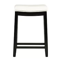 Lakeland Upholstered Backless Counter Stool