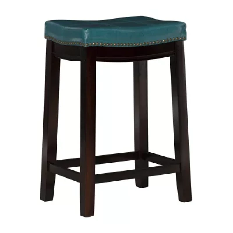 Lakeland Upholstered Backless Counter Stool