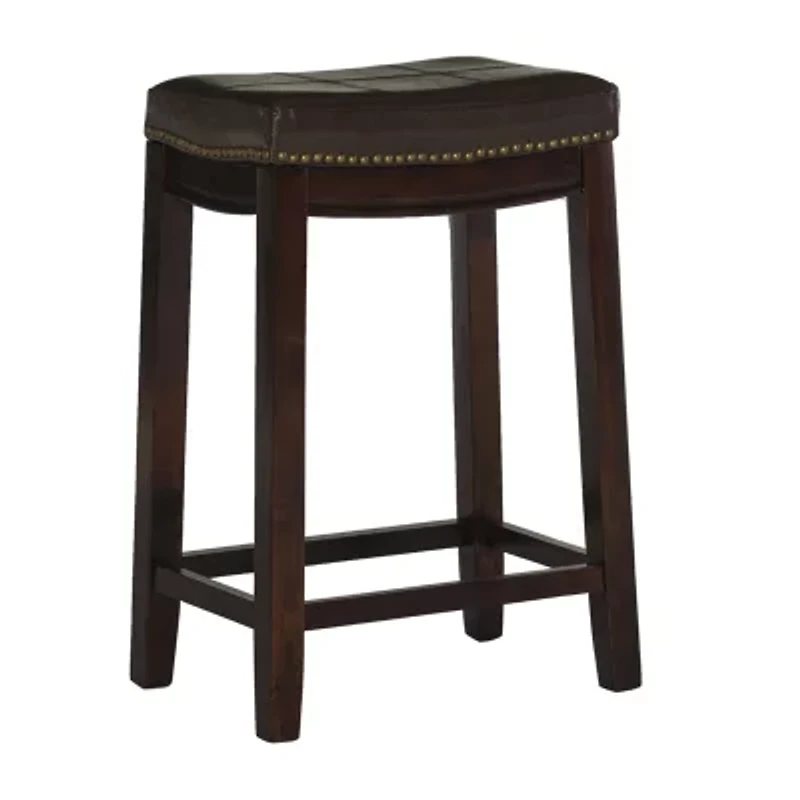 Lakeland Upholstered Backless Counter Stool