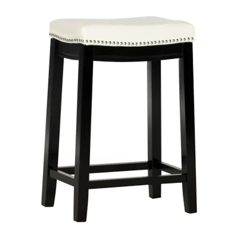 Lakeland Upholstered Backless Counter Stool