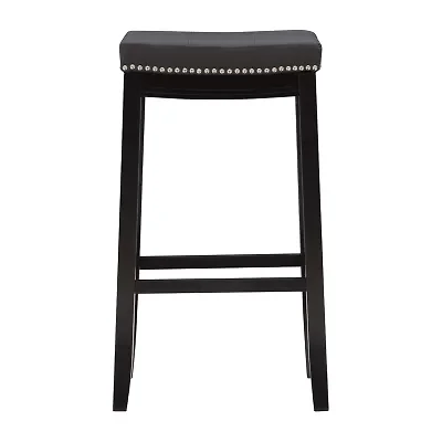 Lakeland Upholstered Backless Barstool