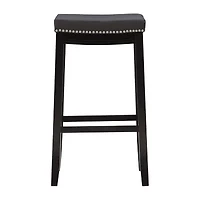 Lakeland Upholstered Backless Barstool